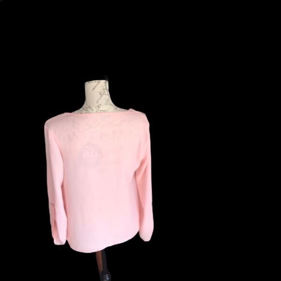 Charlotte Russe Pink Blouse Size Small - Picture 3 of 8